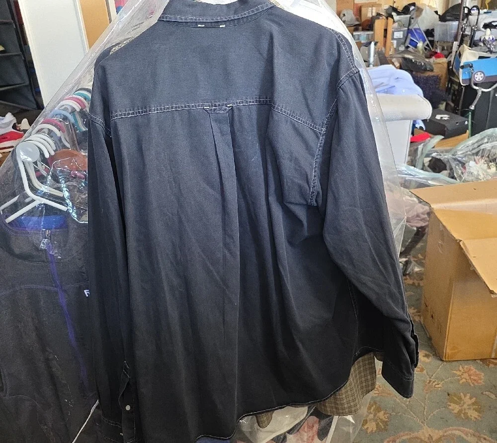 The North Face Navy Blue Button-Down Shirt